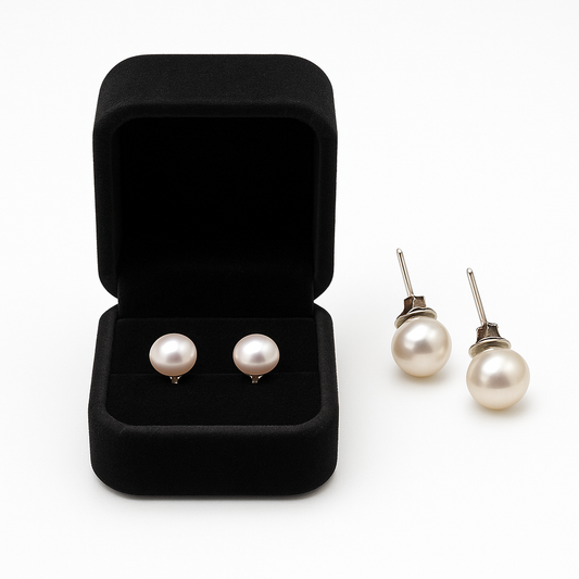 Pearl Stud Earrings